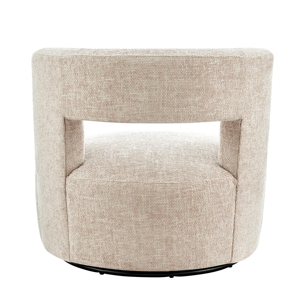Jazzlyn Fabric Swivel Accent Chair