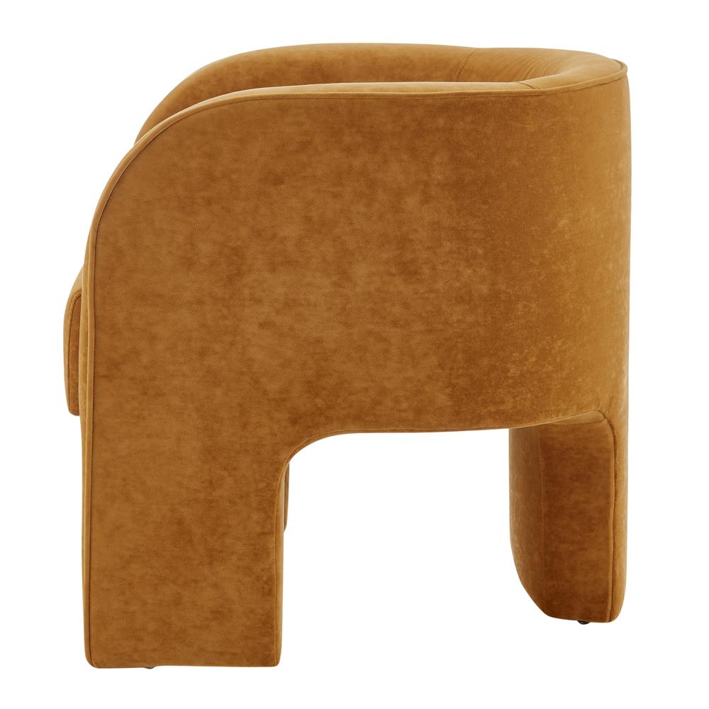 Matteo Velvet Accent Arm Chair