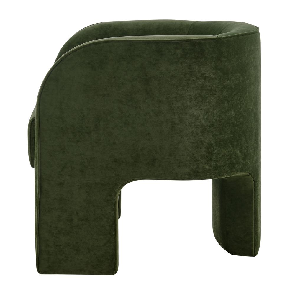 Matteo Velvet Accent Arm Chair