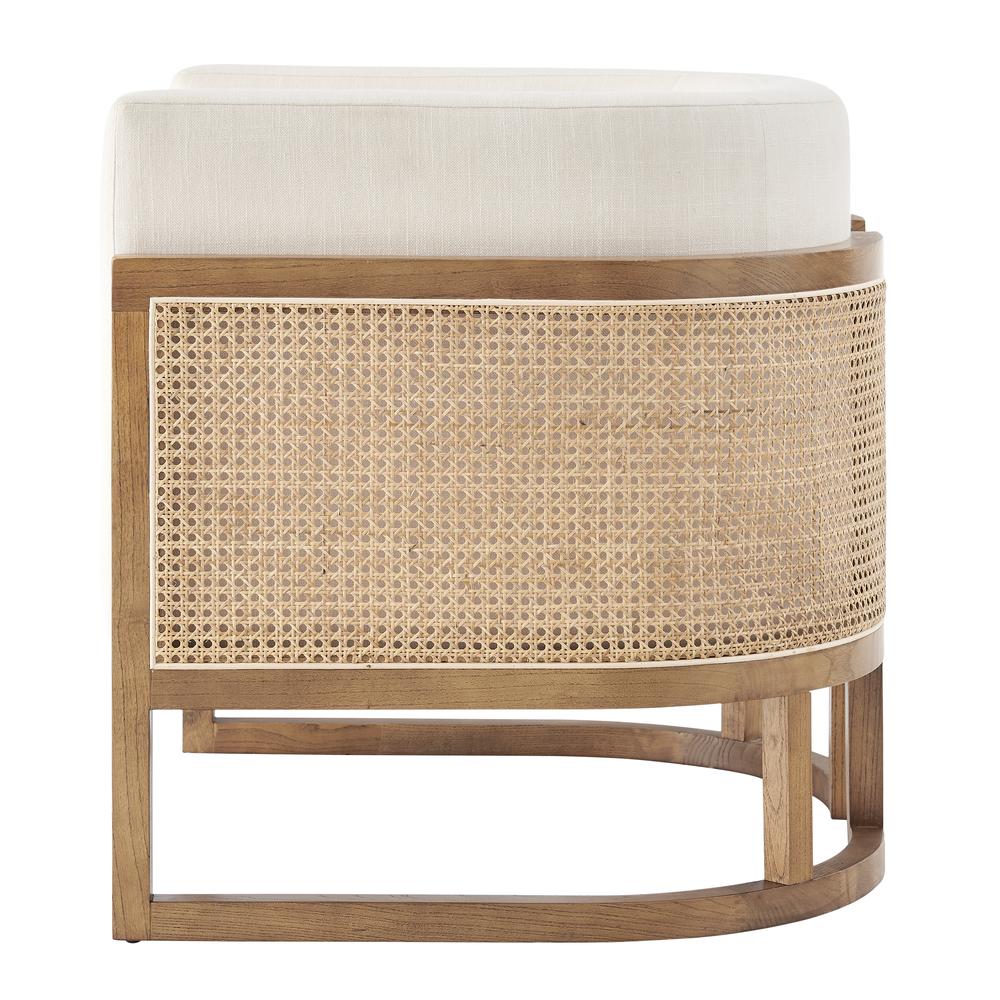 Velma Accent Arm Chair w/ Rattan