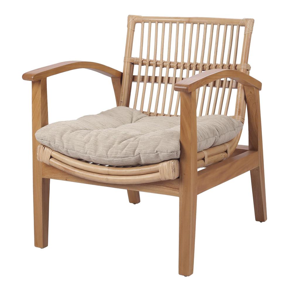 Valdes Rattan Accent Chair