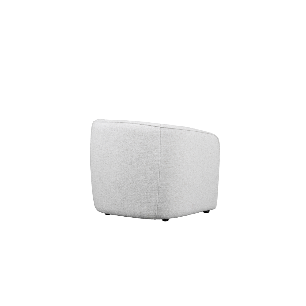 Cambell Club Chair, Off White