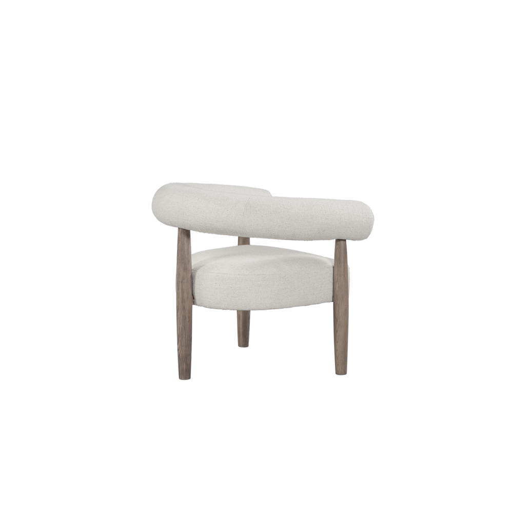 Upholstered Fabric Armchair
