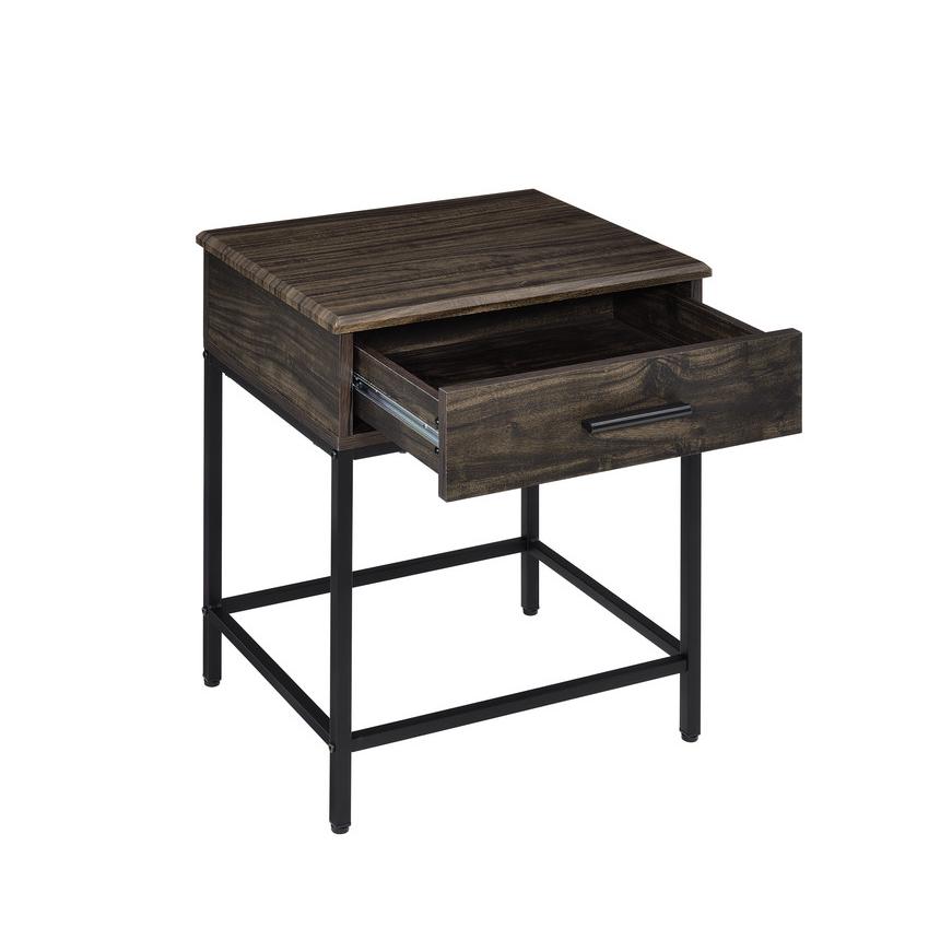 Cliff MDF Brown End Table