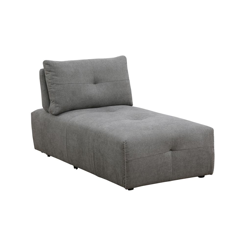 Nour Grey Chaise