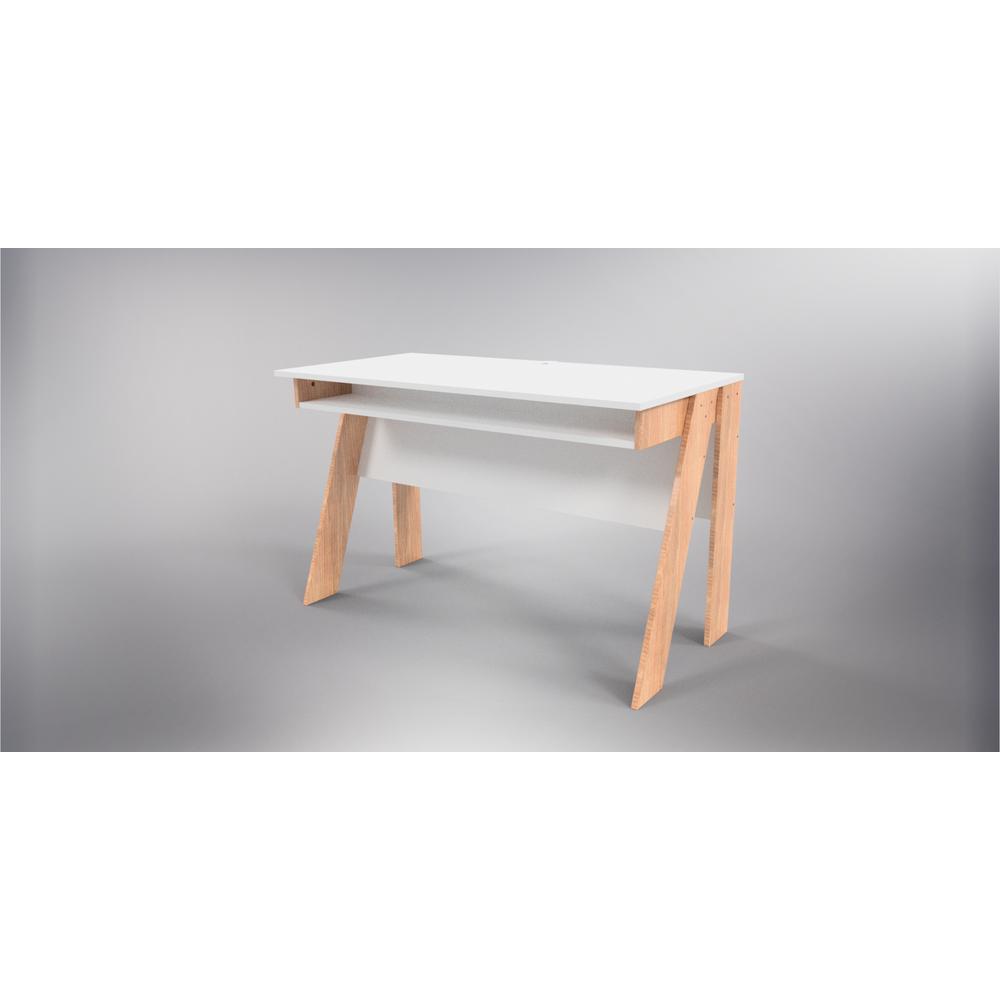 Small Home Office Desk, White