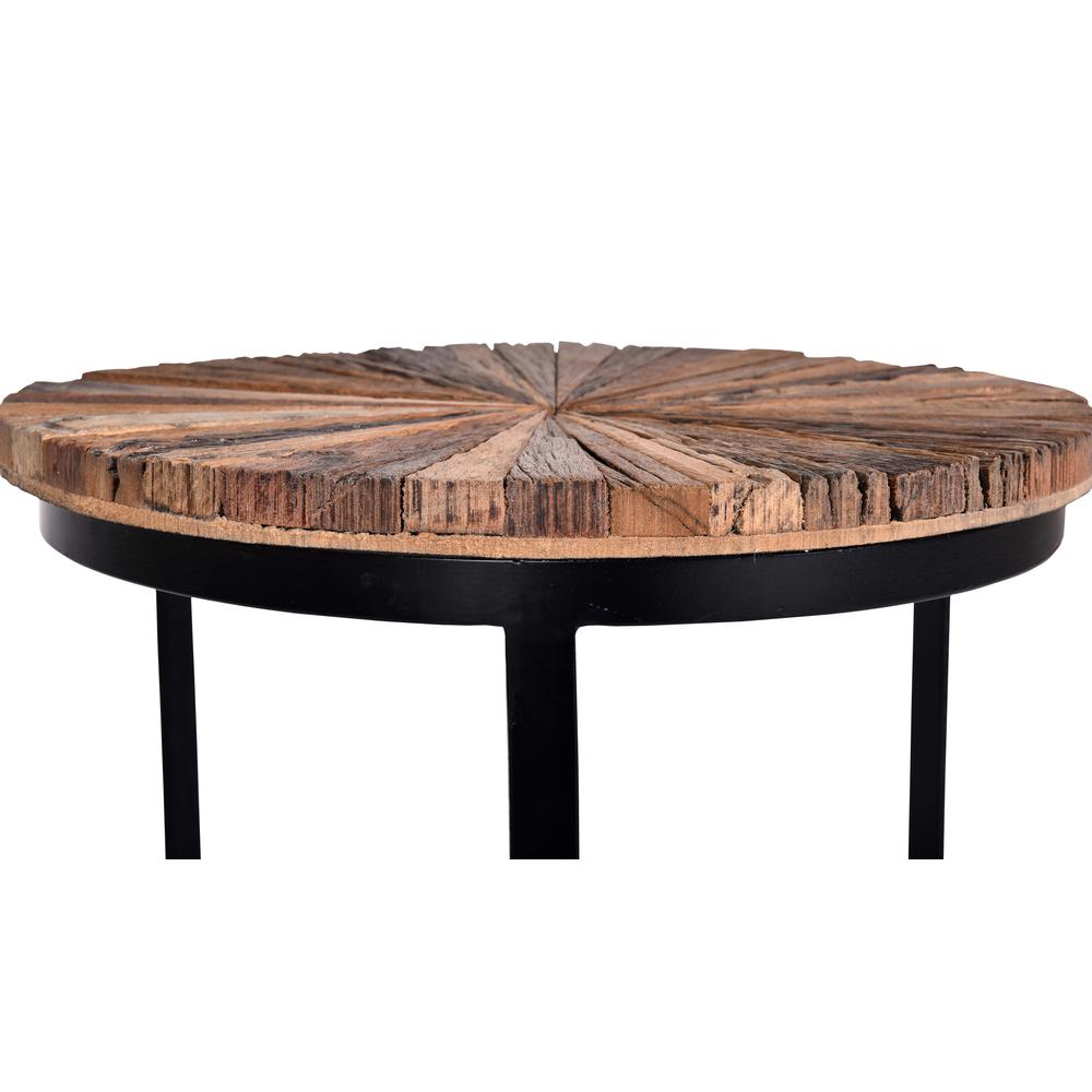 Bunching Tables - 2/CTN, Natural/Black Iron