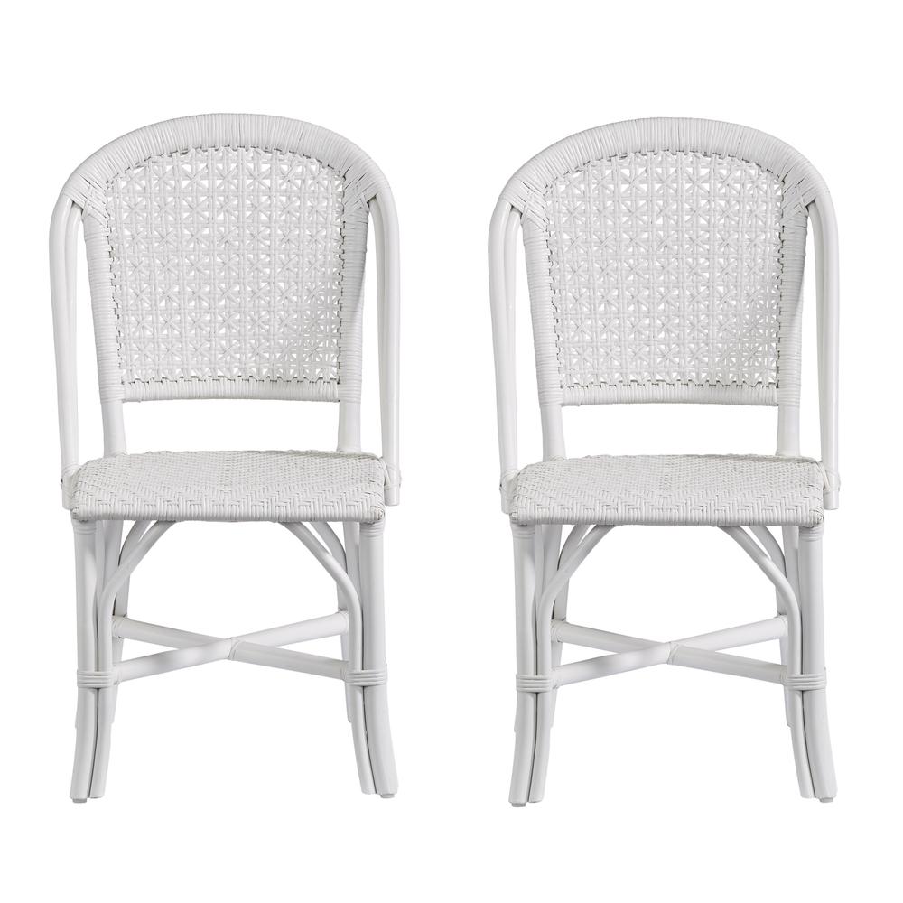 Accent Side Chair (2/CTN), White