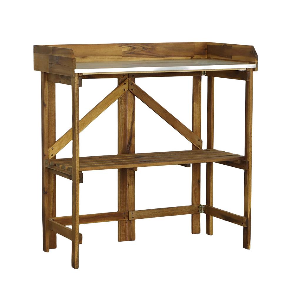 Planter Work Table, Natural