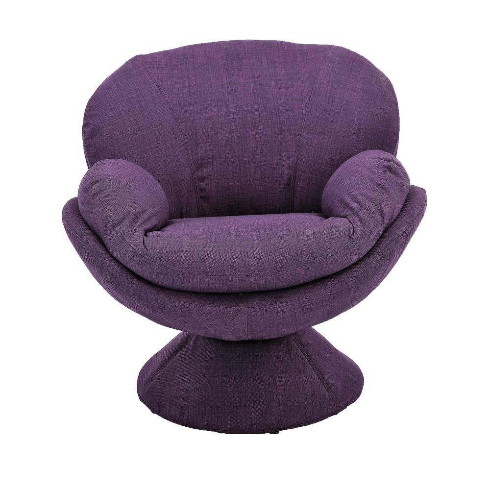 Relax-R™ Port Leisure Accent Chair in Purple Fabric