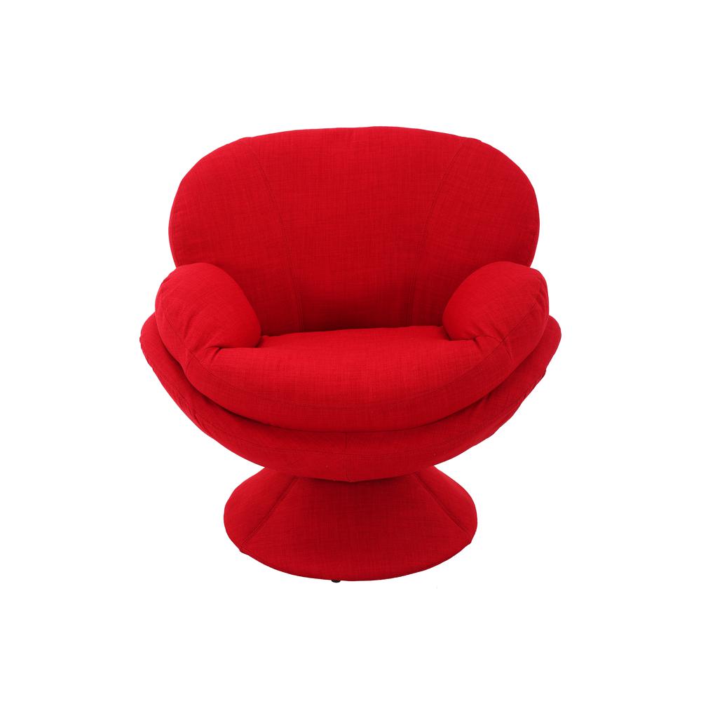 Relax-R™ Port Leisure Accent Chair in Red Fabric