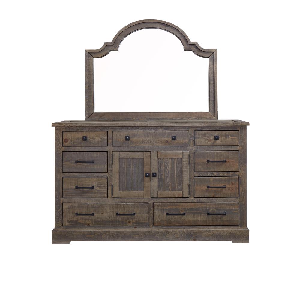 Door Dresser and Mirror