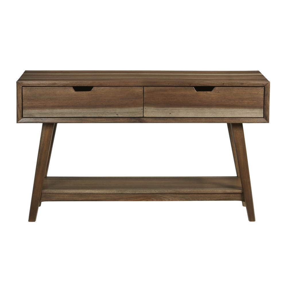 Sofa/Console Table - Brown