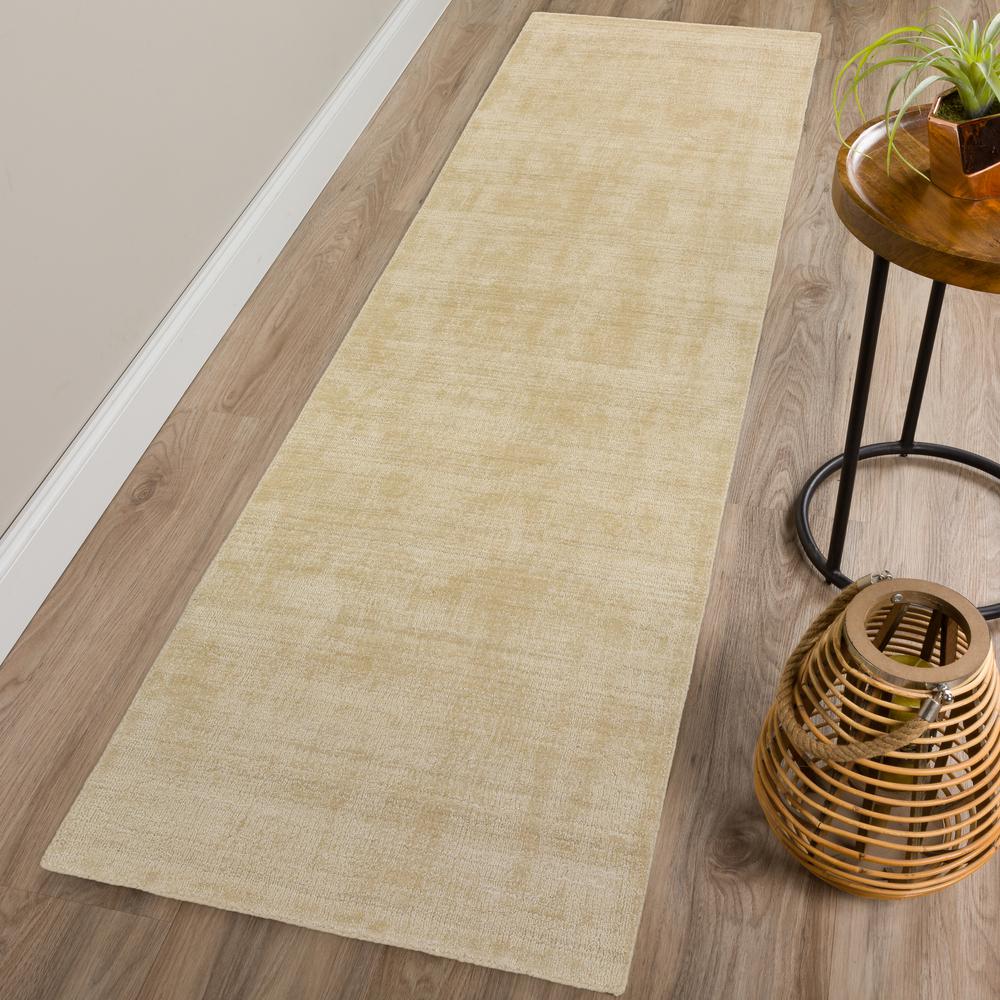 Addison Garrett Solid Khaki 2’3" x 7’6" Runner Rug