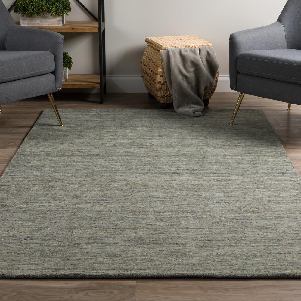 Addison Heather Multi-tonal Solid Steel 2' x 3' Accent Rug