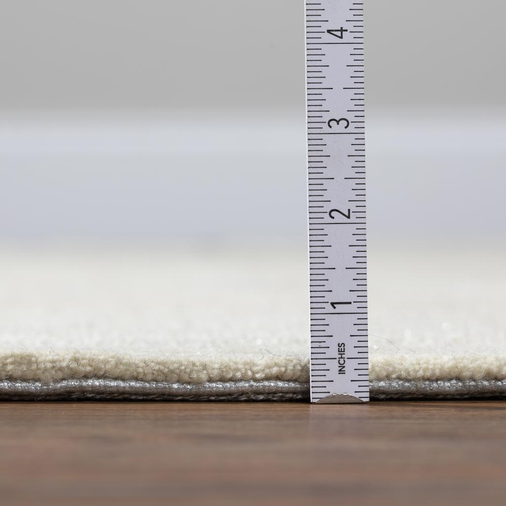 Addison Dazzle Modern Hand Spun Champagne Wool and Metallic Area Rug