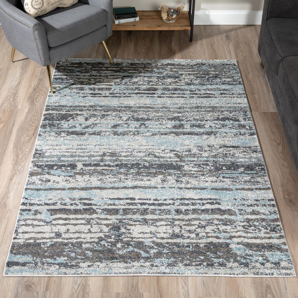 Blair 35 Blue 4'11"X7', Area Rug