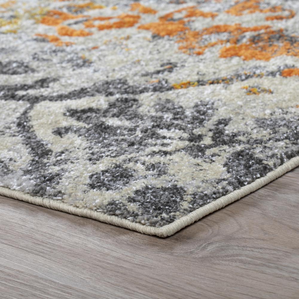 Platinum 31 Orange 3'3"X5'3", Area Rug