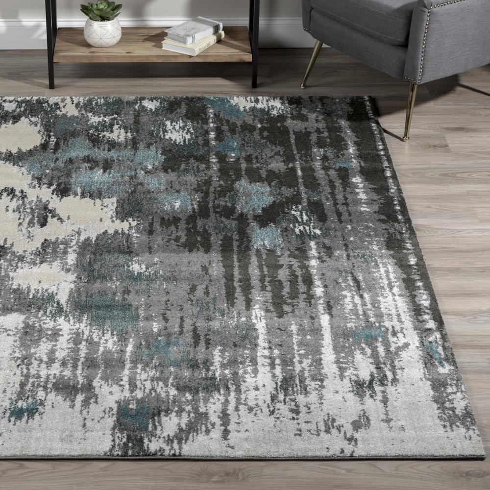 Platinum 35 Peacock 3'3"X5'3", Area Rug