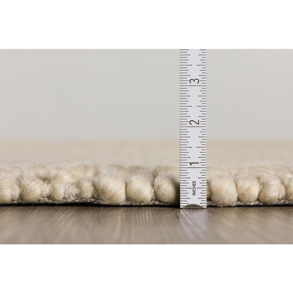 Boulder ABL31IV2X3 Ivory, Throw/Accent Rug