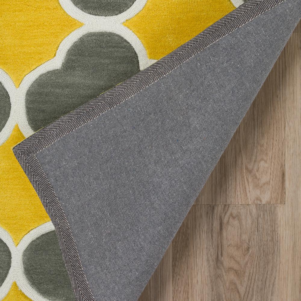 Optics 31 Yellow 3'6"X5'6", Area Rug