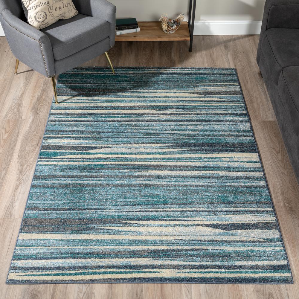 Blair 33 Blue 4'11"X7', Area Rug