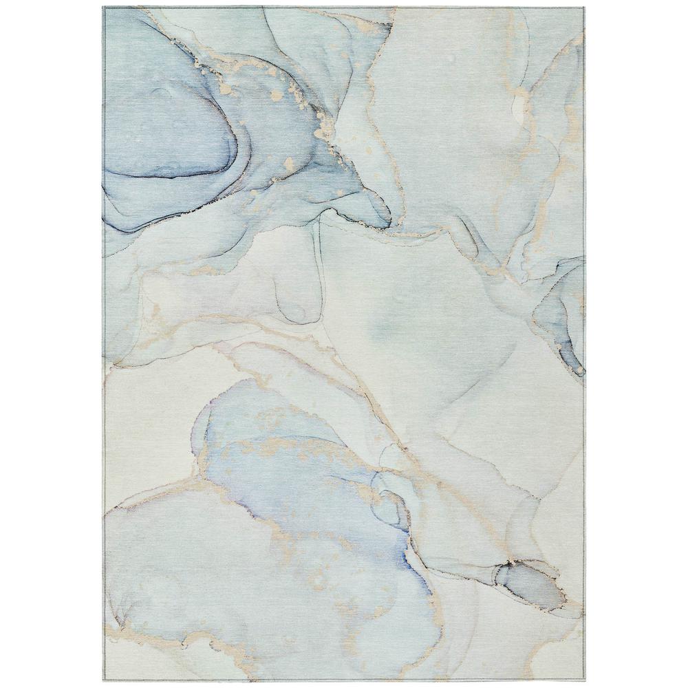 Chantille ACN523 Blue 3' x 5' Rug