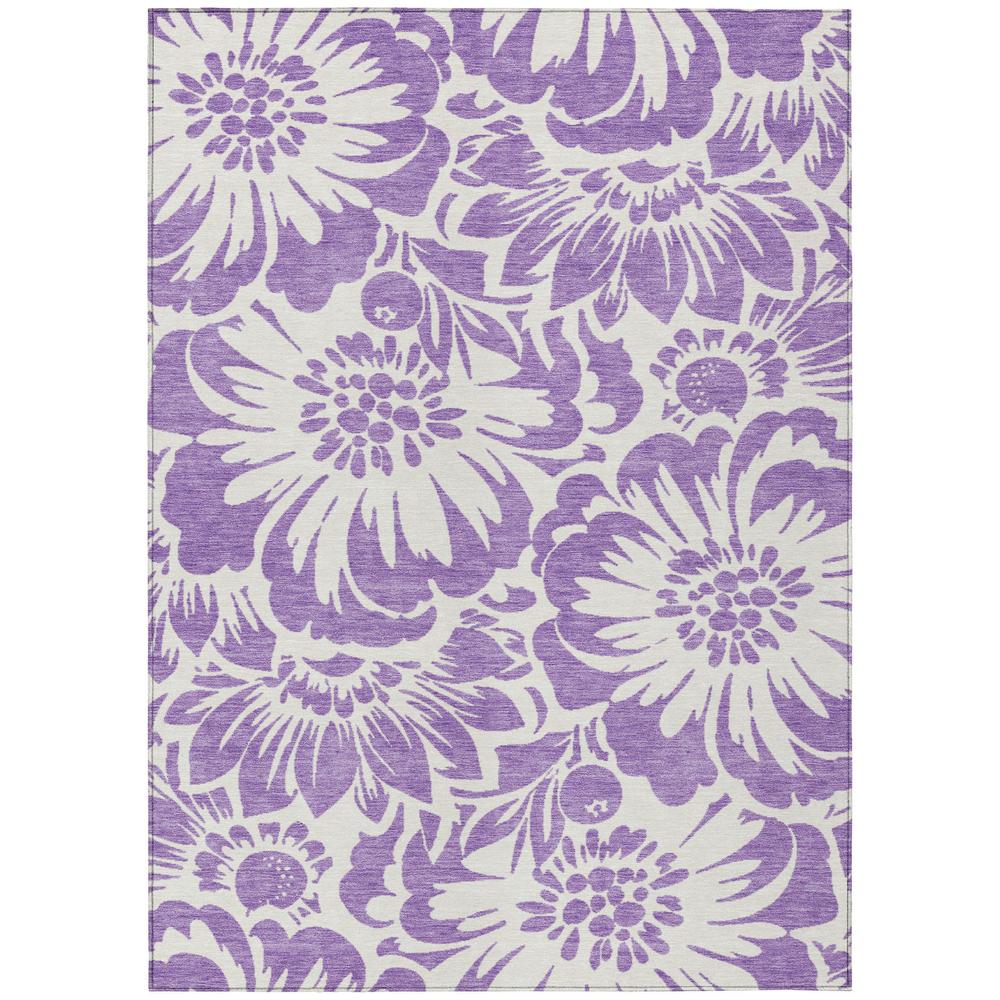 Chantille ACN551 Purple 3' x 5' Rug