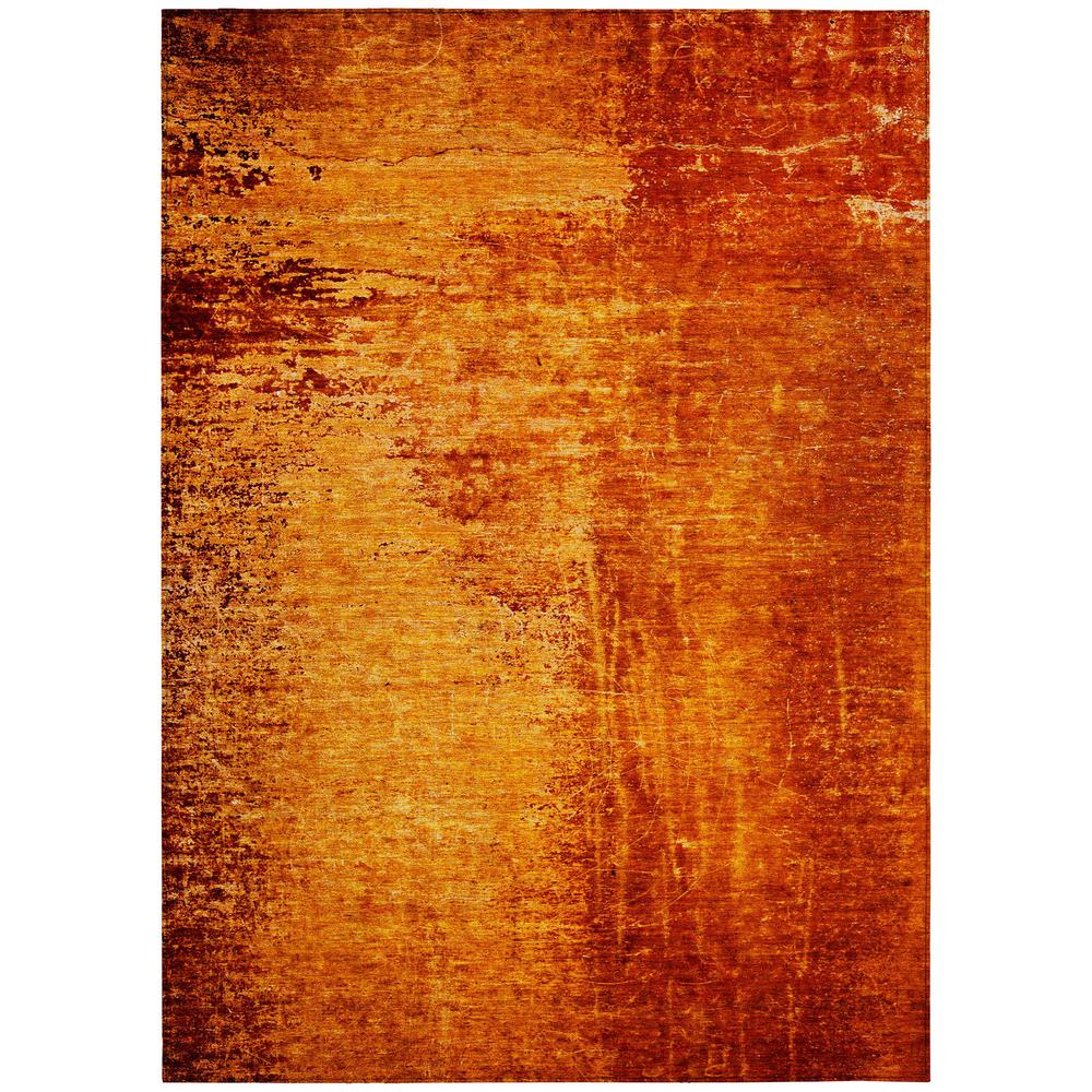 Chantille ACN554 Orange 3' x 5' Rug