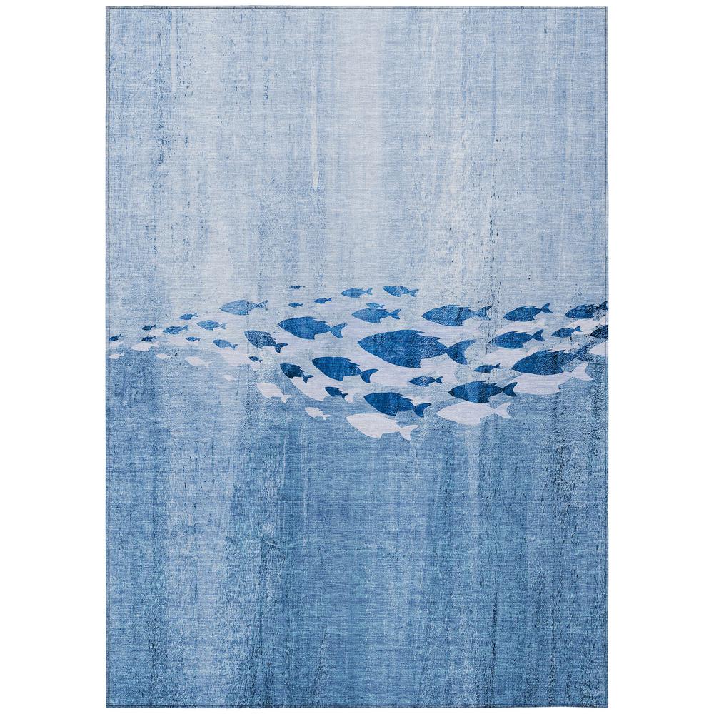 Chantille ACN627 Blue 3' x 5' Rug