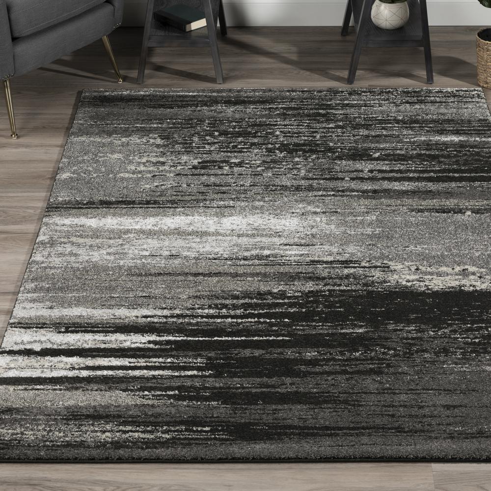 Platinum 37 Gray 3'3"X5'3", Area Rug