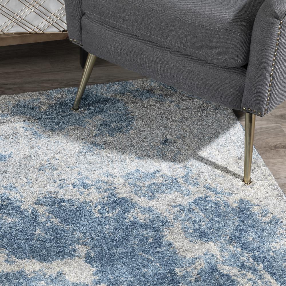 Plano 40 Blue 3'3"X5'3", Area Rug