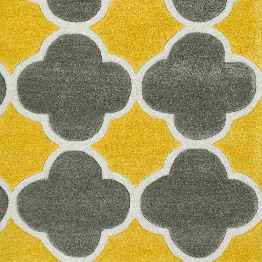Optics 31 Yellow 3'6"X5'6", Area Rug