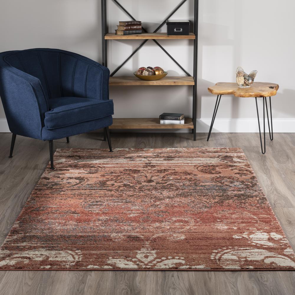 Sheffield 33 Spice 5'3"X7'7", Area Rug