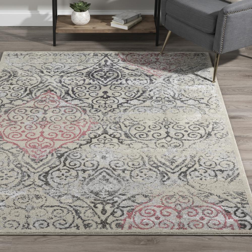 Platinum 30 Pink 3'3"X5'3", Area Rug