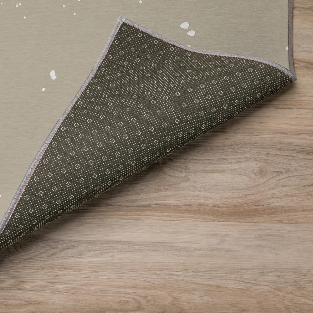 Indoor/Outdoor Cozy Winter ACW37 Brown Washable 2'3" x 7'6" Runner Rug