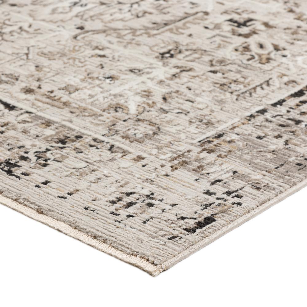 Nelson ANE34 Gray 5'3" x 7'8" Rug