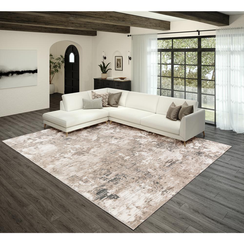 Ansley AAS34 Tan 5'1" x 7'5" Rug