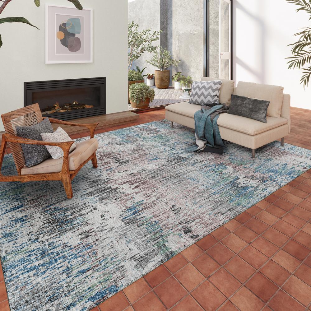 Indoor/Outdoor Accord AAC31 Multi Washable 3' x 5' Rug