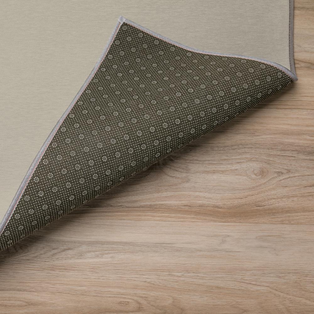 Indoor/Outdoor Cozy Winter ACW38 Taupe Washable 2'3" x 7'6" Runner Rug