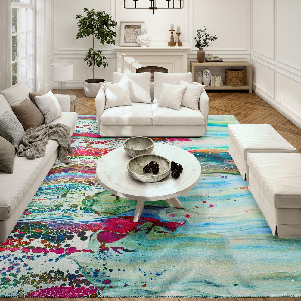 Karina Melody Modern Abstract 9' x 12' Area Rug Melody AKC32