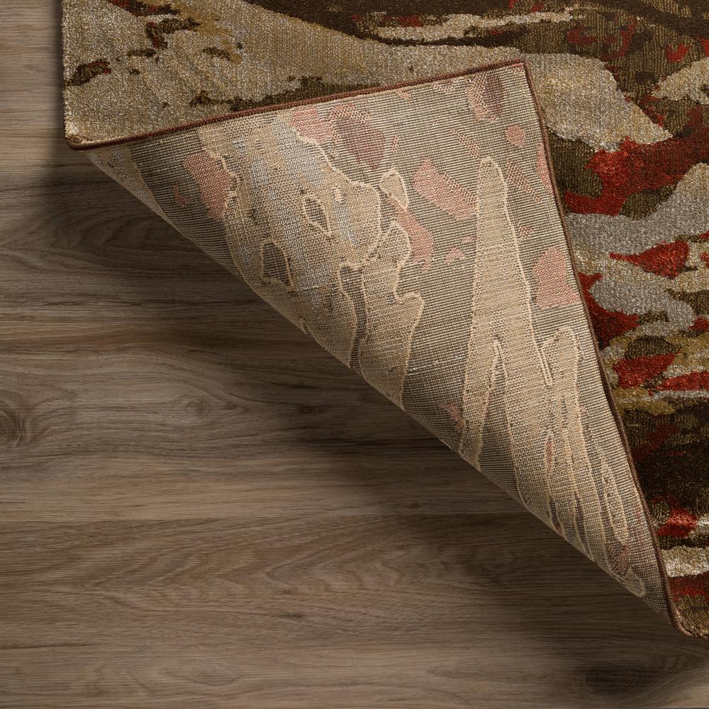 Atlas 37 Brown 5'3"X7'7", Area Rug