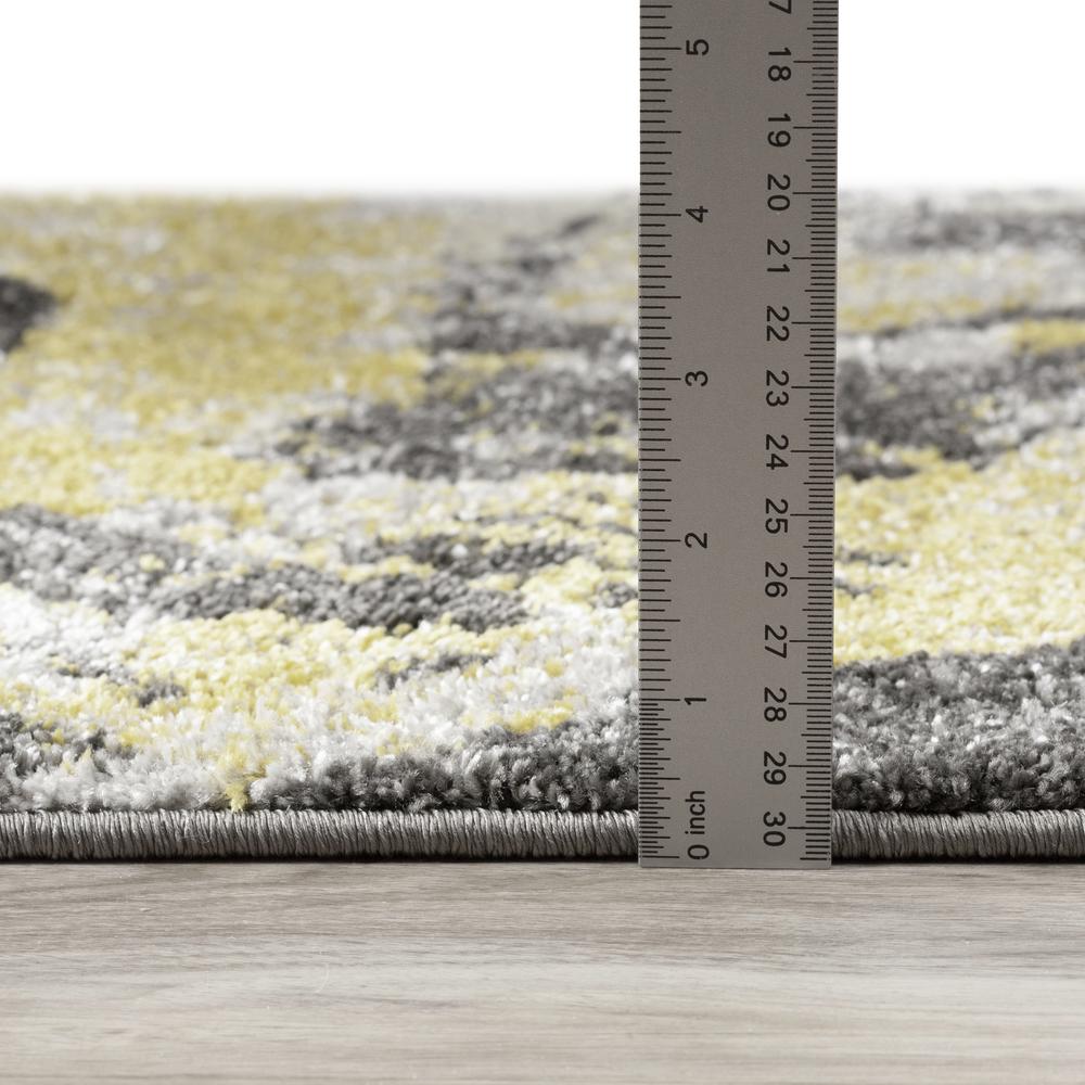 Platinum 38 Yellow 5'3"X7'7", Area Rug