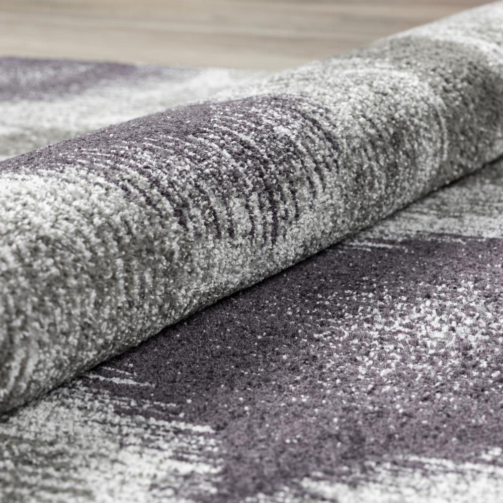 Platinum 33 Eggplant 5'3"X7'7", Area Rug