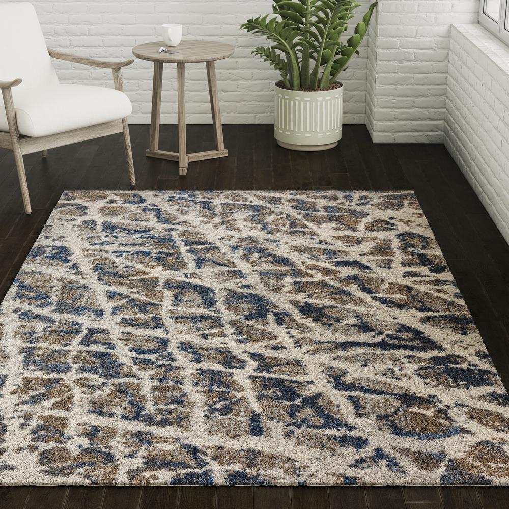 Barkley ABK33GR5X7 Multi-color, Area Rug