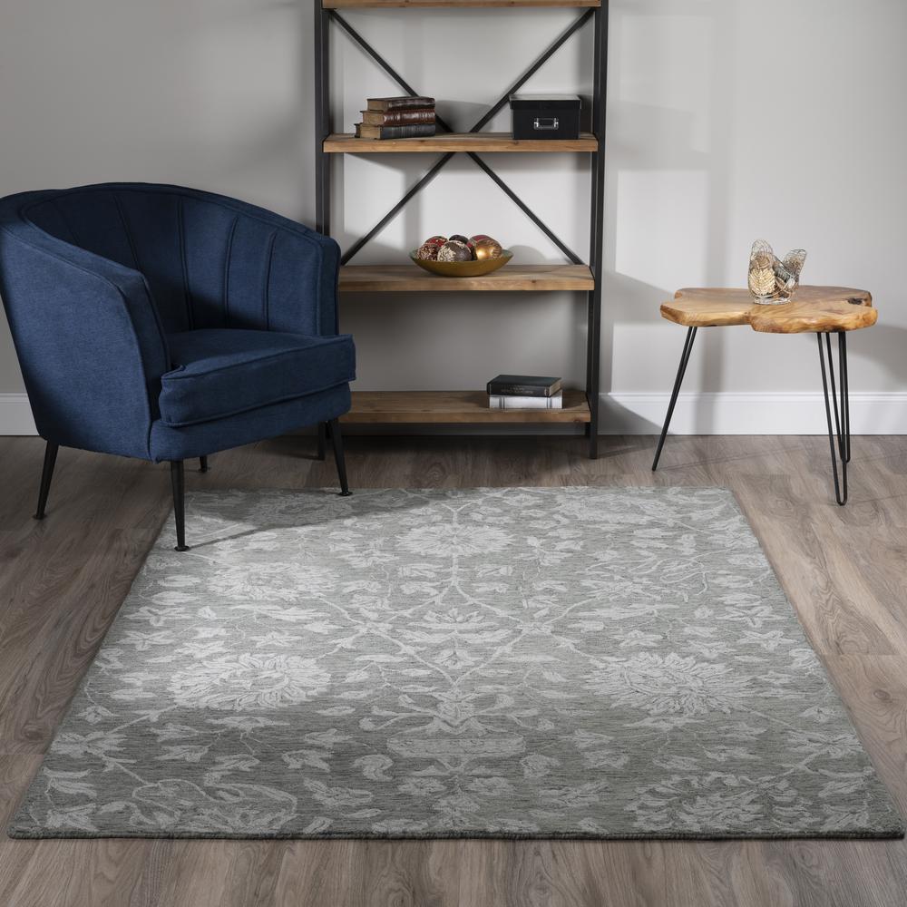Harlow 32 Charcoal 5'X7'6", Area Rug