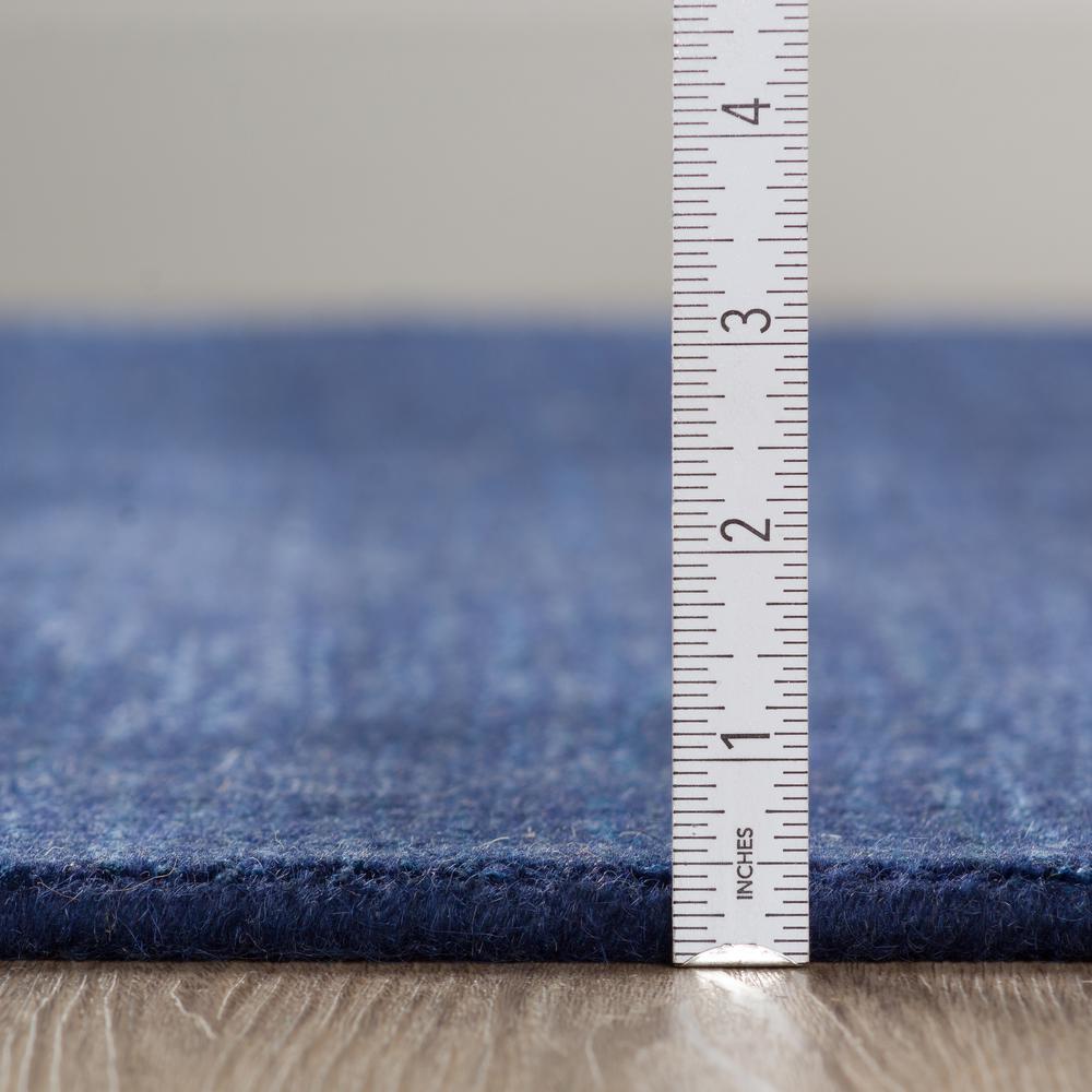 Addison Garrett Solid Blue 2’3" x 7’6" Runner Rug