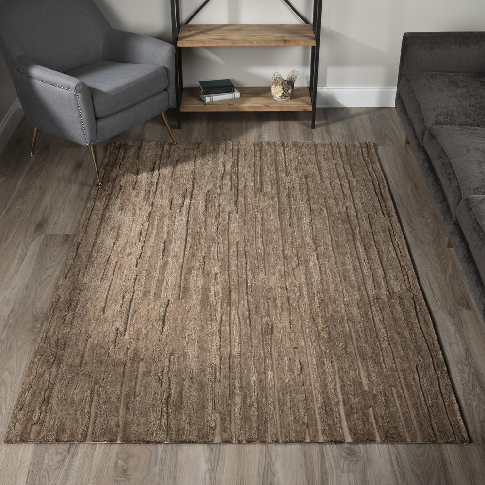 Dazzle 32 Pecan 5'X7'6", Area Rug