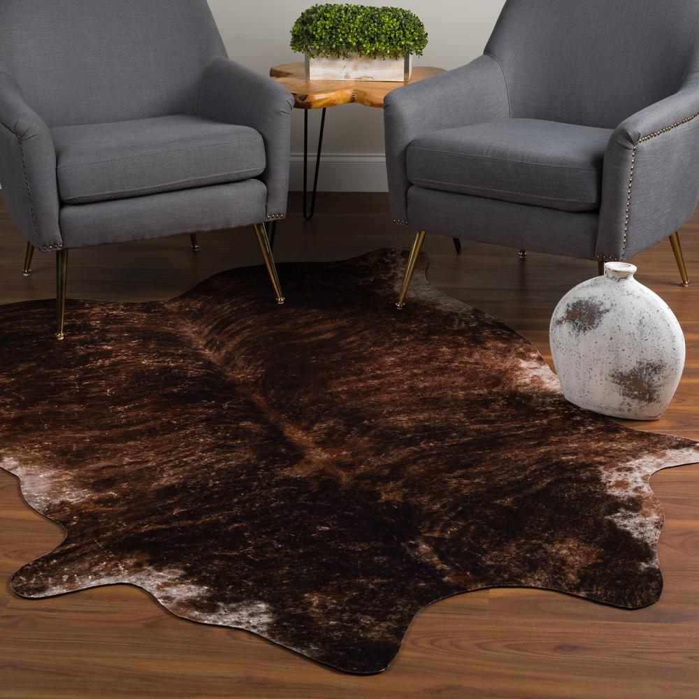 Cheyenne ACH38CH5X8 Brown, Area Rug