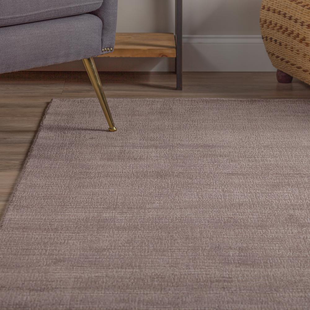 Addison Garrett Solid Pewter 2’3" x 7’6" Runner Rug